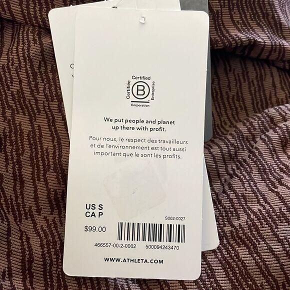 ATHLETA Flurry Seamless Turtleneck, Wren Rustic Beige, Size Small - Picture 8 of 10